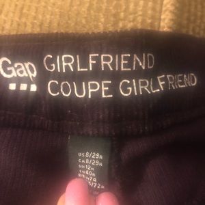 New w/out tags plumb colored Gap corduroys size 8